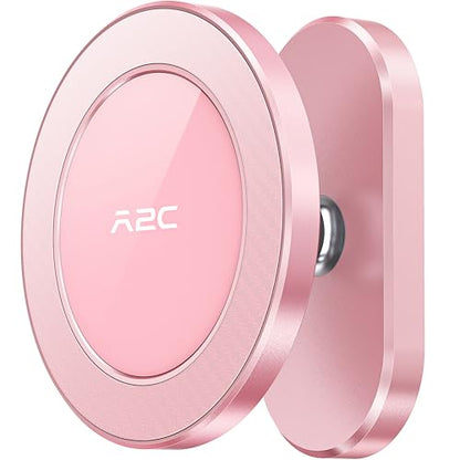 Pink Alloy Magnetic Golf Cart Phone Holder (Pink (1 Count))