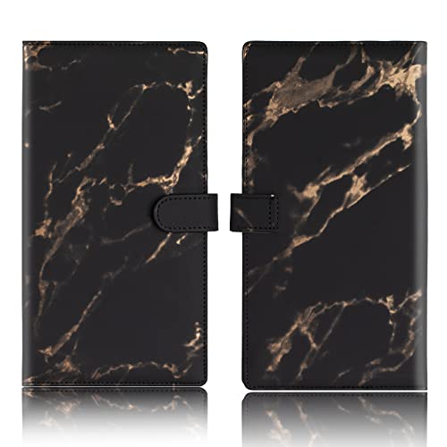 Car Registration and Insurance Card Holder (T Marble Black)