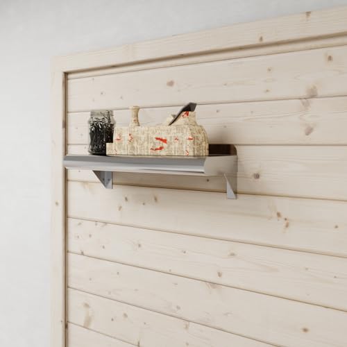 6" X 16" Stainless Steel Wall Shelf (16 in. x 6 in.)