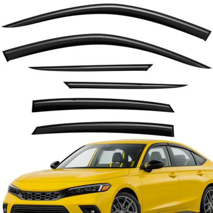 Extra Durable Window Deflectors Tape (For Honda Civic 22-26 Hatchback)