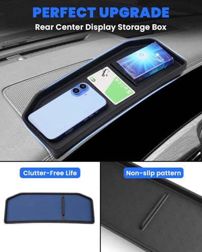 3PCS Center Console Organizer for 2024 2025 2026 Hyundai Santa Fe Accessories (2024-2026 Hyundai Santa Fe)