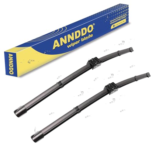 Front Wiper Blade 24"18" Replacement for BMW 3 (24"+18" A)
