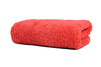 Microfiber Car Wash Drying Towels Professional Grade Premium Microfiber Towels for Car Wash Drying 450GSM 16 in.x 16 in. Pack of 6 (Red)