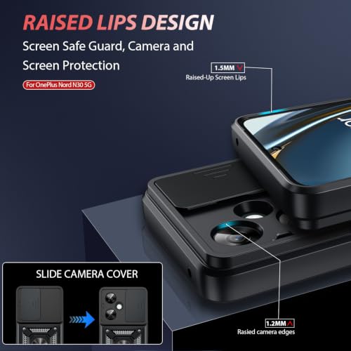 for OnePlus Nord N30 5G (OnePlus Nord N30(6.72") / Black)