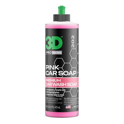 Pink Car Soap (16 Fl Oz (Pack of 1))