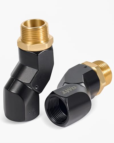 OMT 2pcs 1" NPT Fuel Hose Nozzle Swivel Kit (2PCS 1"NPT / Fuel Hose Nozzle Swivel)