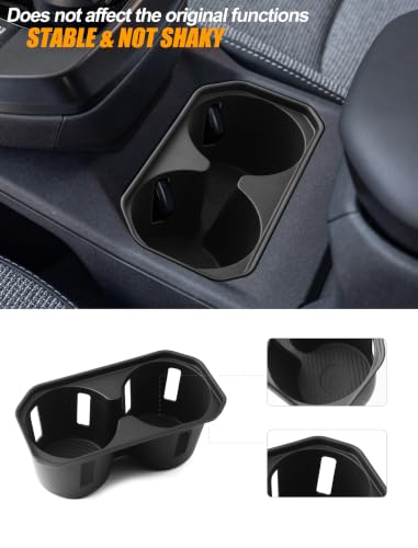 for Toyota bZ bZ4X 2026 Center Console Organizer Cup Holder