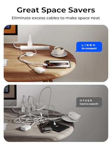 Multi Charging Cable (White / 3.7FT)