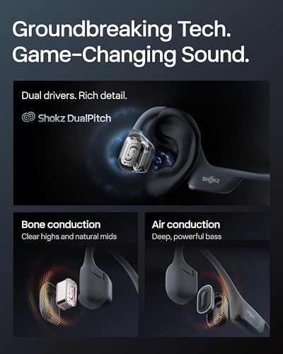 OpenRun Pro 2 Bone Conduction Bluetooth Sport Headphones (Black / Standard)