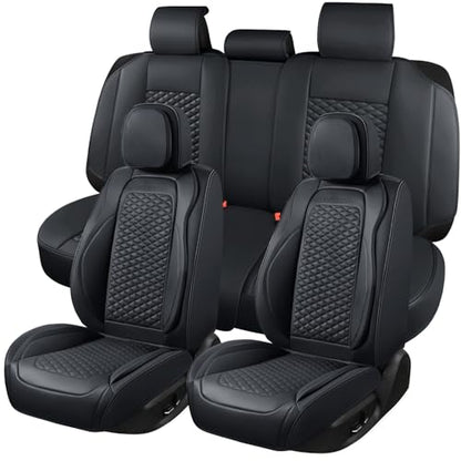 Car Seat Covers Full Set (5 Pack / Black)