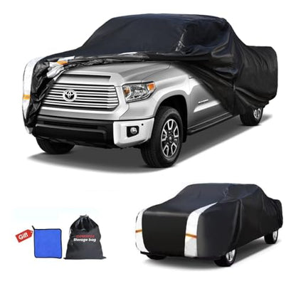 Toyota Tundra Truck Cover Custom Fit 2006 (B.Fit Tundra(2006-2021) Regular Cab LB / Black Truck Cover)