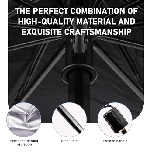 2025 Upgraded Car Windshield Sun Shade Umbrella