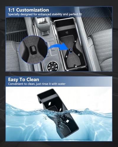 Cup Holder Inserts for 2022 (For 2022-2026 Nissan Pathfinder)