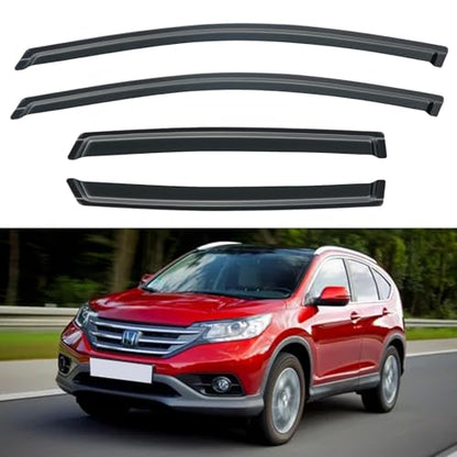 Window Visors Rain Guards for 2012 2013 2014 2015 2016 Honda CRV CR (2012-2016 Honda CRV)