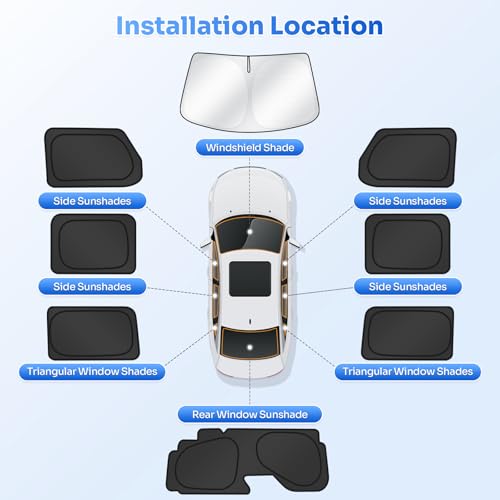Window Shades for 2018 (Jeep Wrangler 2018-Present)