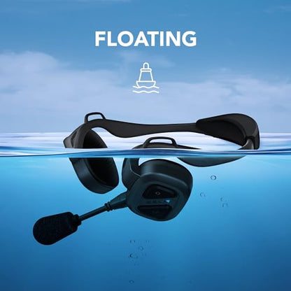 Nautitalk Bosun On Board Crew Communication Headset for Sailing & Yachting (4-Quad Pack)
