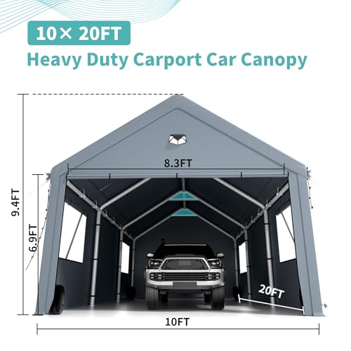 Carports 10X15 Heavy Duty