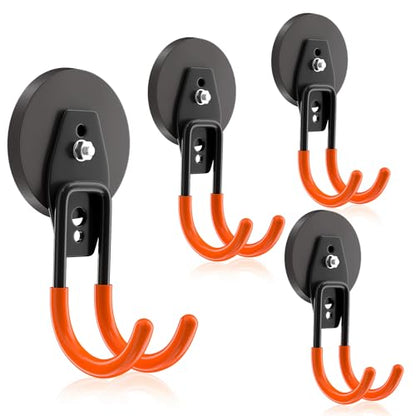 Strong Magnetic Hooks Heavy Duty (Orange_J_Hooks)