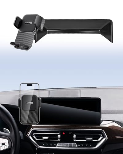 Car Phone Mount for BMW X3 X4 2022 (Universal Holder / 2022-2024 BMW X3/X4 | 12.3-Inch)