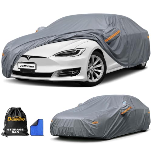 Waterproof Tesla Model S (Sedan Car Cover / Custom Fit Tesla Model S)