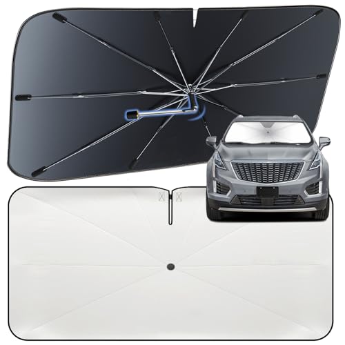 Windshield Sun Shade Umbrella for Cadillac XT5 2017 (For Cadillac XT5 2017-2026)