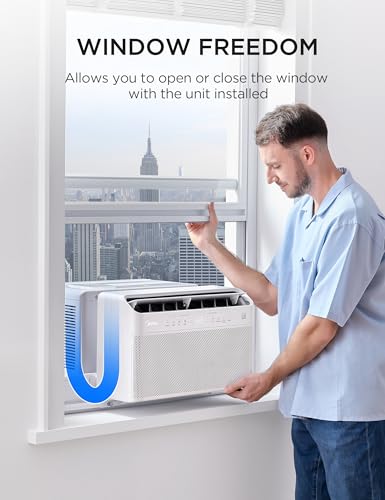 12 000 BTU U Shaped Smart Inverter Window Air Conditioner (12,000 BTU (Updated))