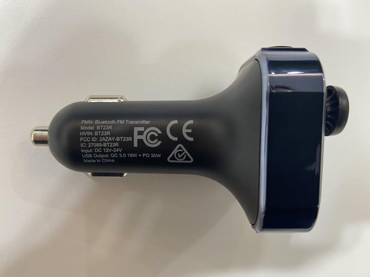 Bluetooth 5.3 FM Transmitter (Colorful-48W)
