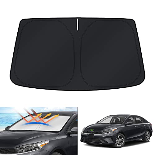 Windshield Sun Shade for Kia Forte Accessories 2019 (FOR | Kia Forte 2019-2024)
