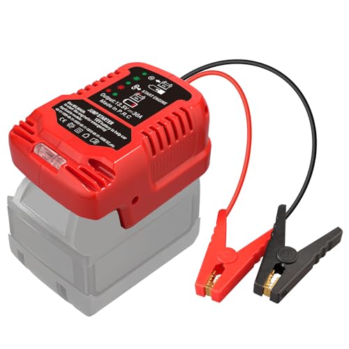 Car Jump Starter Adapter for Milwaukee M18 18V Batteries (JUMP for Milwaukee M18)