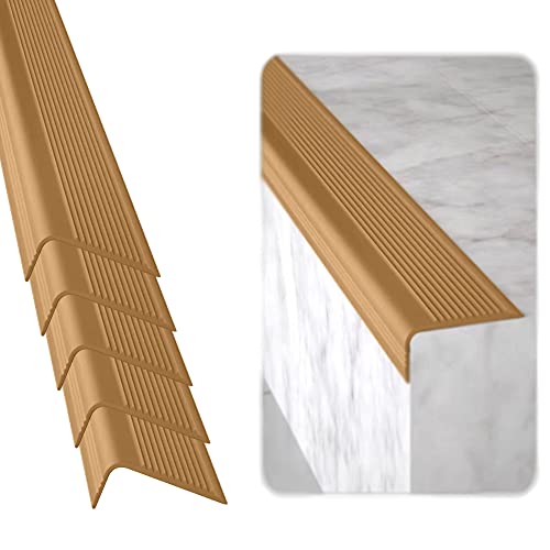 Stair Edge Protector (Stair Edge Protectors - 5 Pack / Brown)