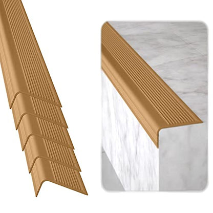 Stair Edge Protector (Stair Edge Protectors - 5 Pack / Brown)