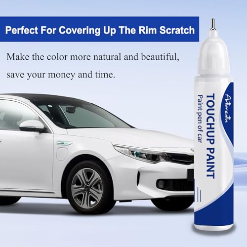 Snow White Pearl SWP Touch Up Paint for Kia OEM Color Match Car Paint Pen (Snow White Pearl(SWP))