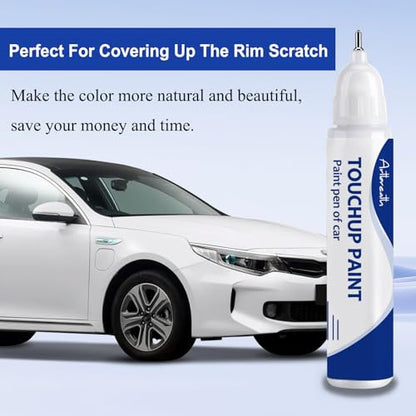 Snow White Pearl SWP Touch Up Paint for Kia OEM Color Match Car Paint Pen (Snow White Pearl(SWP))
