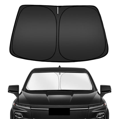 Windshield Sun Shade for Chevy Silverado EV (for Chevy Silverado EV 2024-2026 2027)