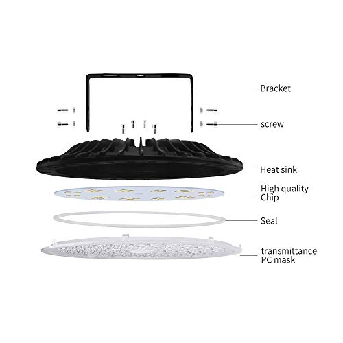 10 Pack 500W UFO LED High Bay Light