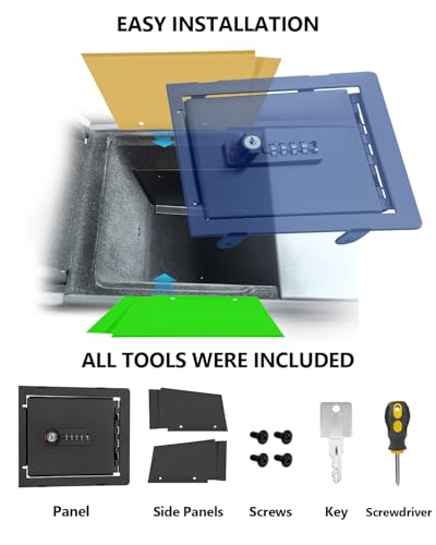 for Tesla Center Console Safe Organizer with 4 (Juniper & Highland Safe Organizer)