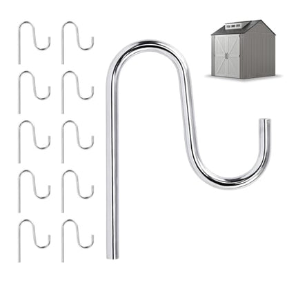10 Pcs Shed Hooks Shed Accessories Hanging Heavy Duty Individual