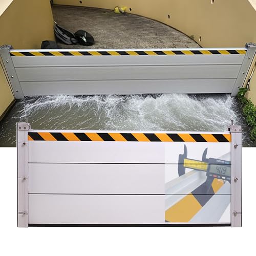 Reusable Heavy Duty Aluminum Flood Barriers for Home Exterior (H 39.4 Inch / L 4FT)