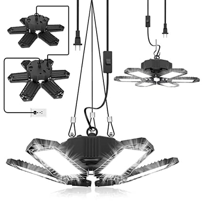 2 Pack Plug in Garage Light