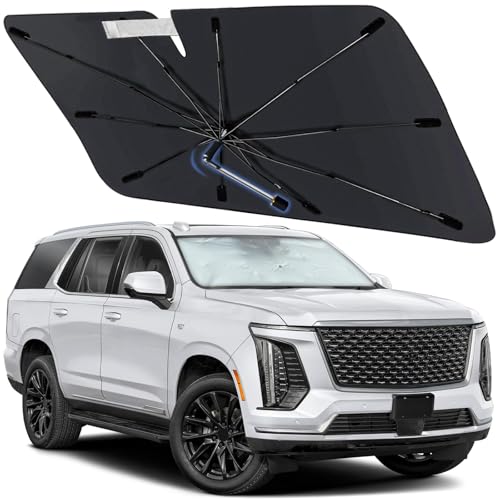 Windshield Sun Shade Umbrella for Cadillac Escalade 2021 (for Escalade 2021-2026)