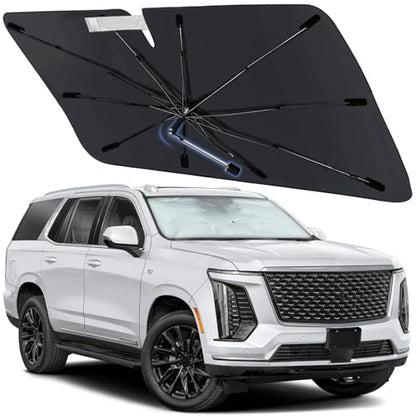 Windshield Sun Shade Umbrella for Cadillac Escalade 2021 (for Escalade 2021-2026)