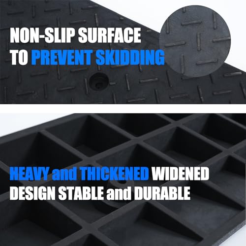 Heavy Duty Rubber Curb Ramps (2" H)