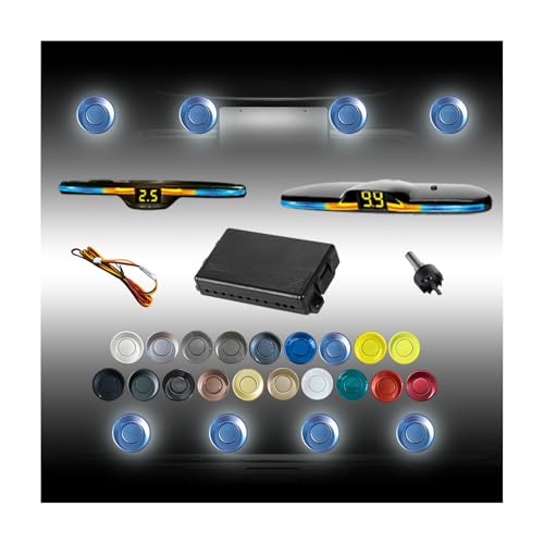 Backup Parktronic System 8 (Light Blue)