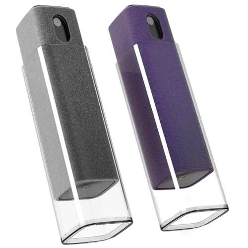 Car Screen Cleaner Spray and Wipe (Grey & Purple)