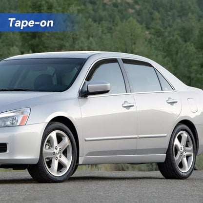 Window Visors Rain Guards for 2003 (2003-2007 Honda Accord)