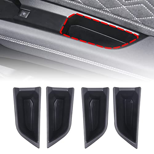 Front Rear Door Side Storage Box Compatible with Audi Q4 E (Front Rear Door Storage Box)