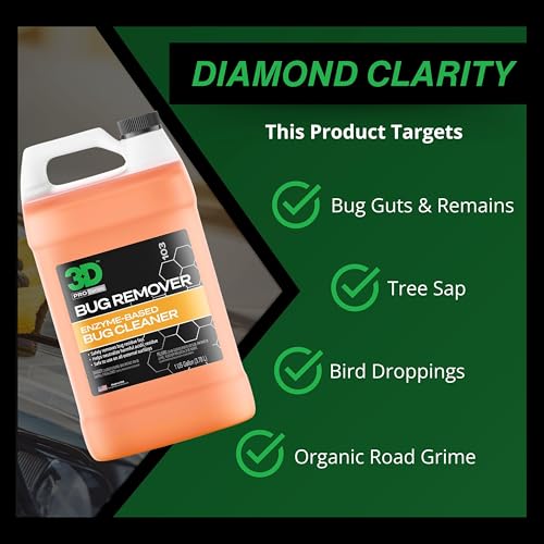 Bug Remover All Purpose Exterior Cleaner & Degreaser to Wipe Away Bugs on Plastic