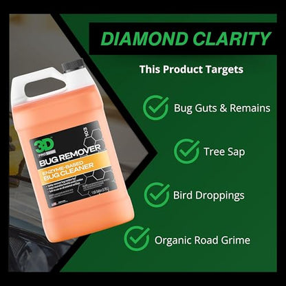 Bug Remover All Purpose Exterior Cleaner & Degreaser to Wipe Away Bugs on Plastic