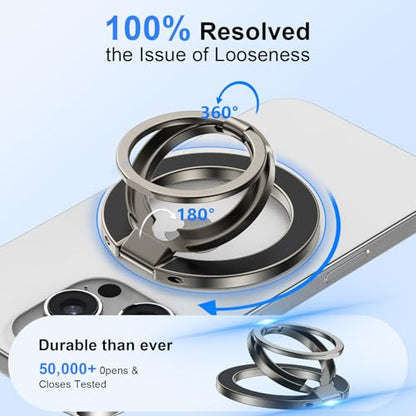 Magnetic Phone Ring Holder (gray)