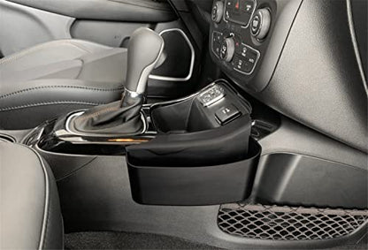 Center Console Organizer Gear Shift Storage Tray Compatible with Jeep Compass Trailhawk North Sport Limited Latitude 2017 2018 2019 2020 with Auto Transmission (Gear Shift Storage Box Fits FOR Compass)